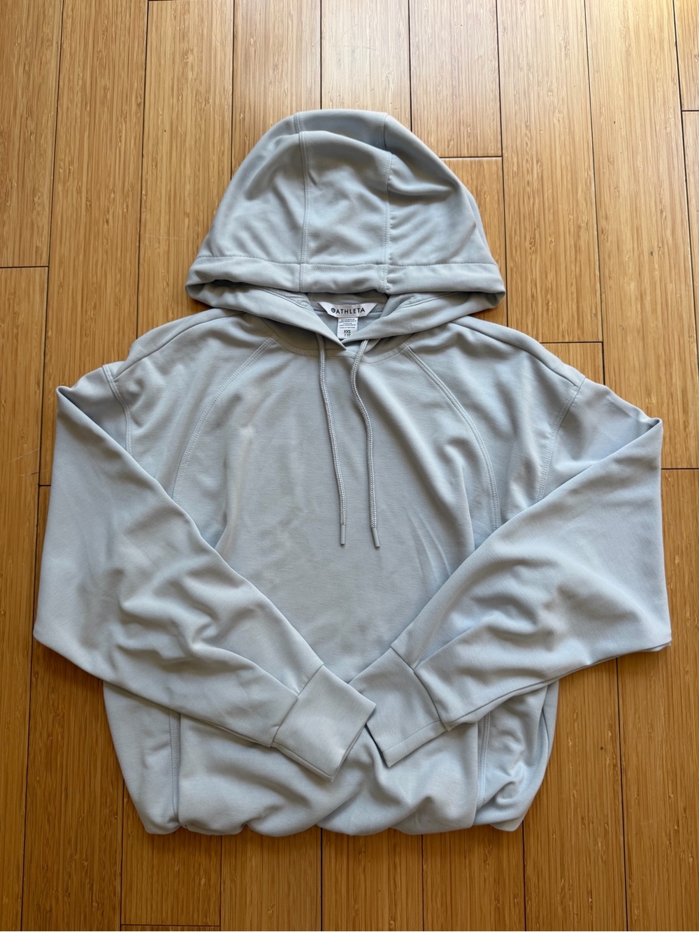 Athleta Women's Ice Blue Cloud Pullover Hoodie
